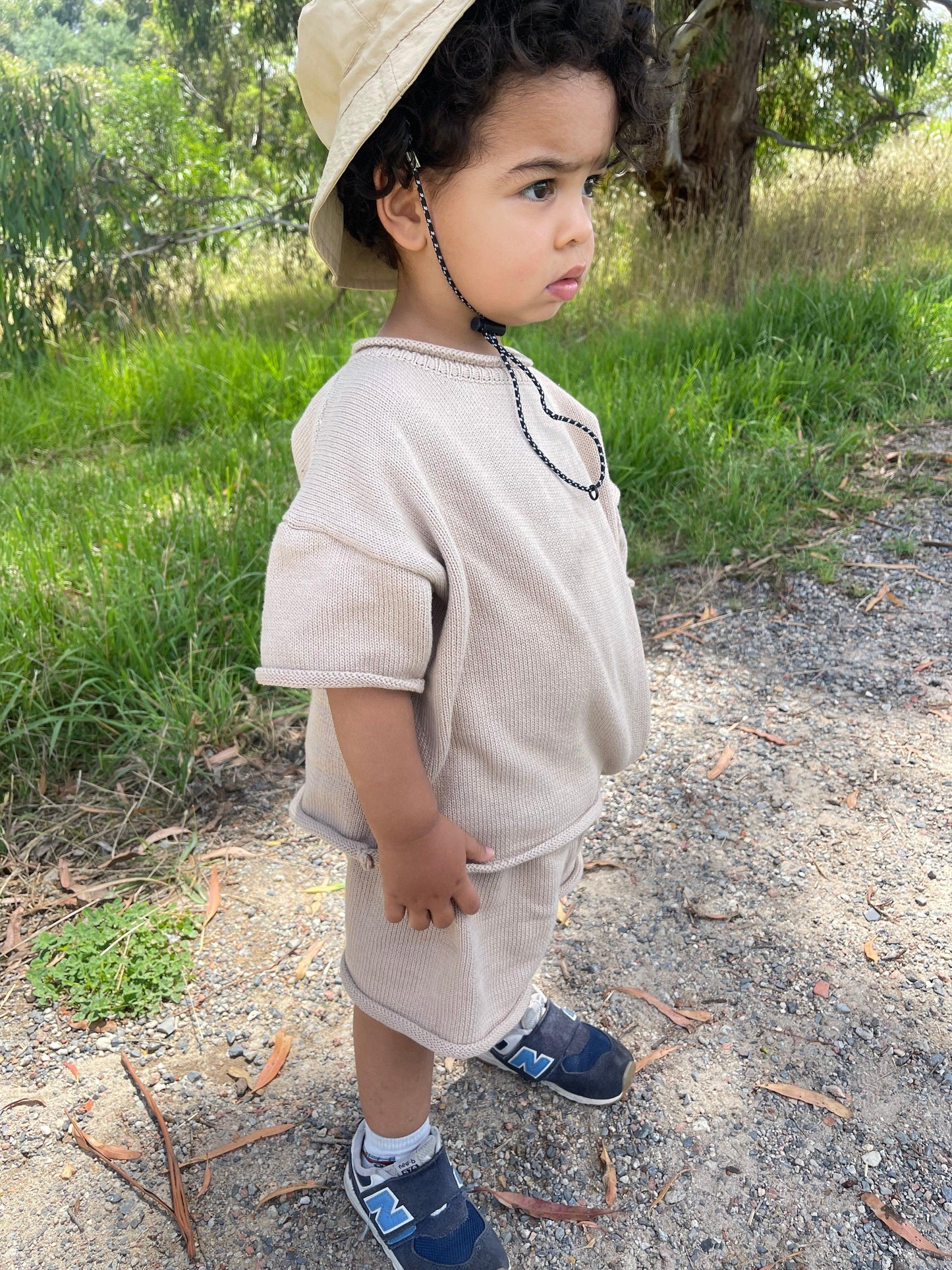 Unisex Toddler Knit Set