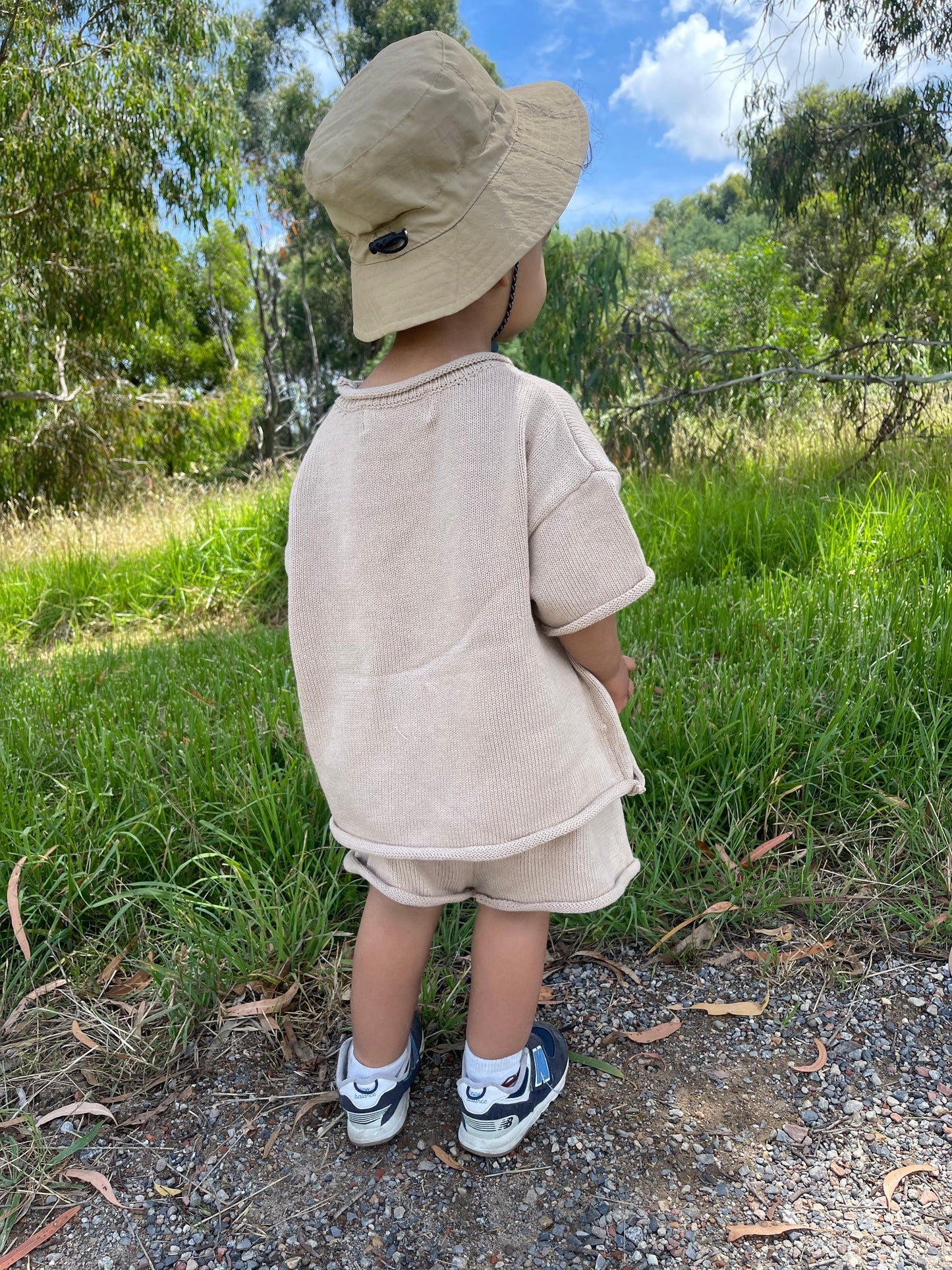 Unisex Toddler Knit Set