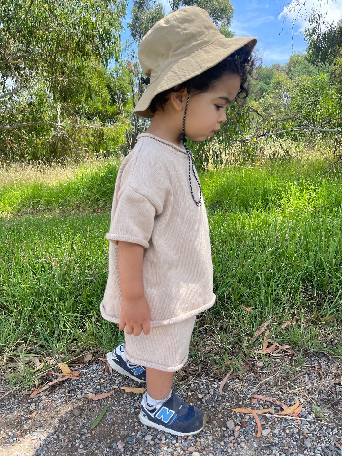 Unisex Toddler Knit Set
