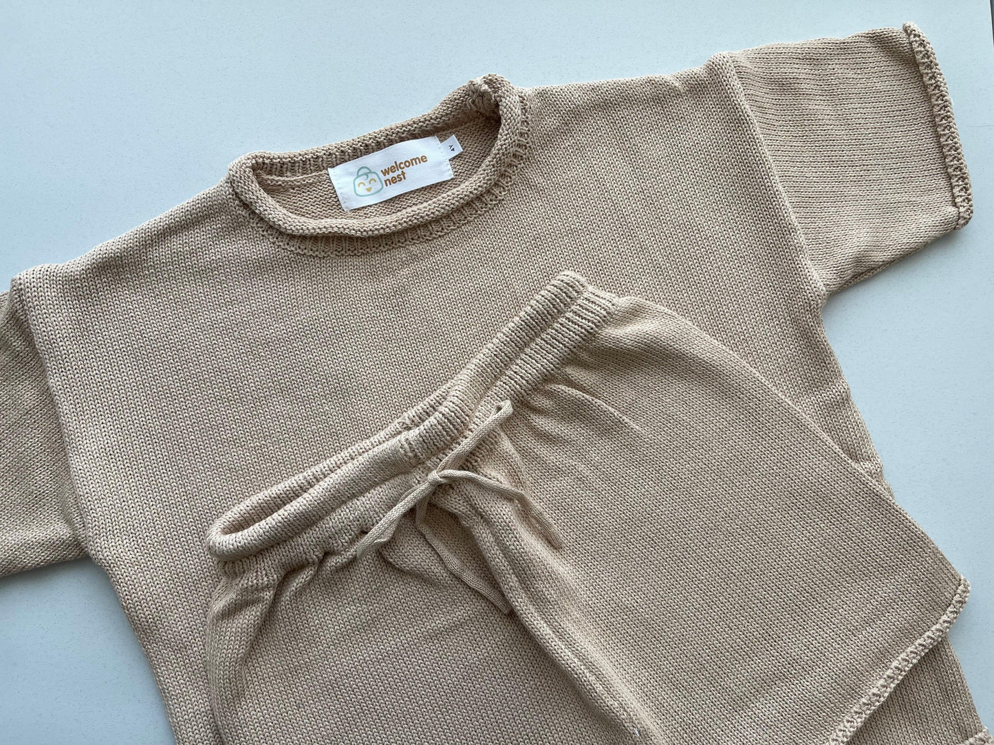 Unisex Toddler Knit Set